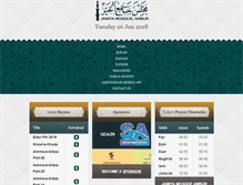 Tablet Screenshot of jamiulkhair.com